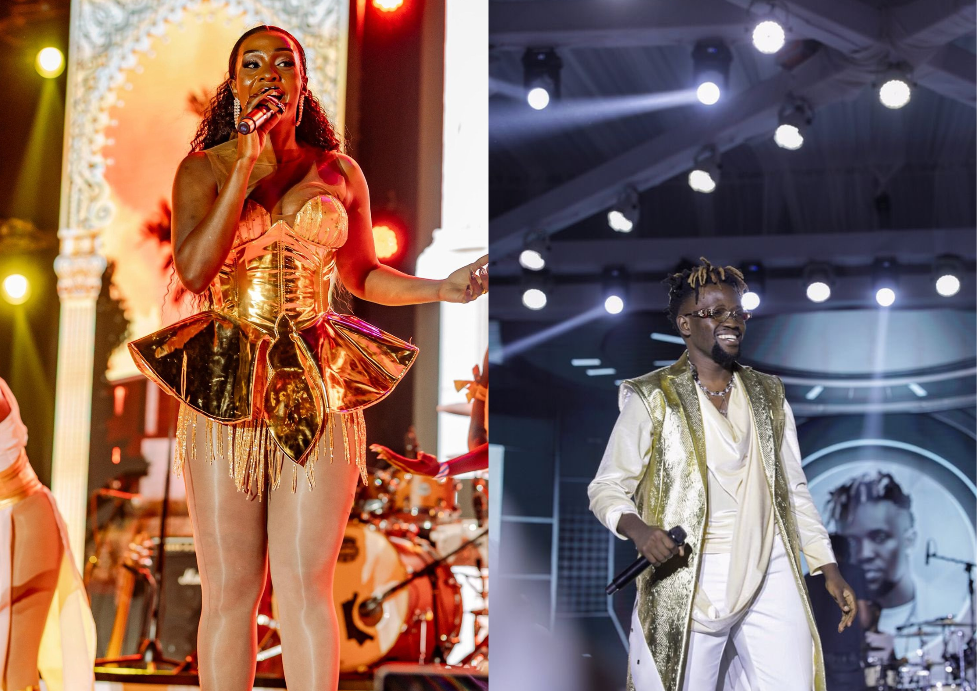 Double Triumph in Kampala: Cindy Sanyu and Dax Vibez Light Up Lugogo with Back-to-Back Concerts