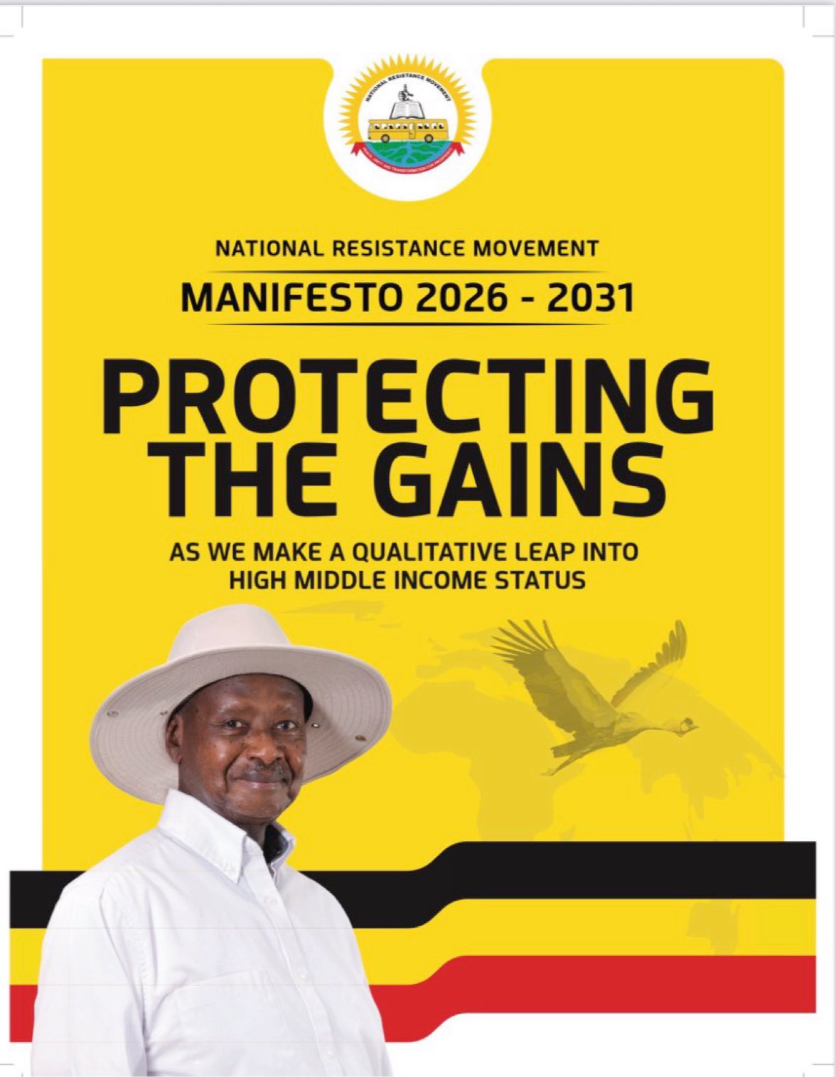 Museveni Fires Up NRM Faithful with Bold 2026 Manifesto Launch: ‘Protecting the Gains’ Takes Center Stage!
