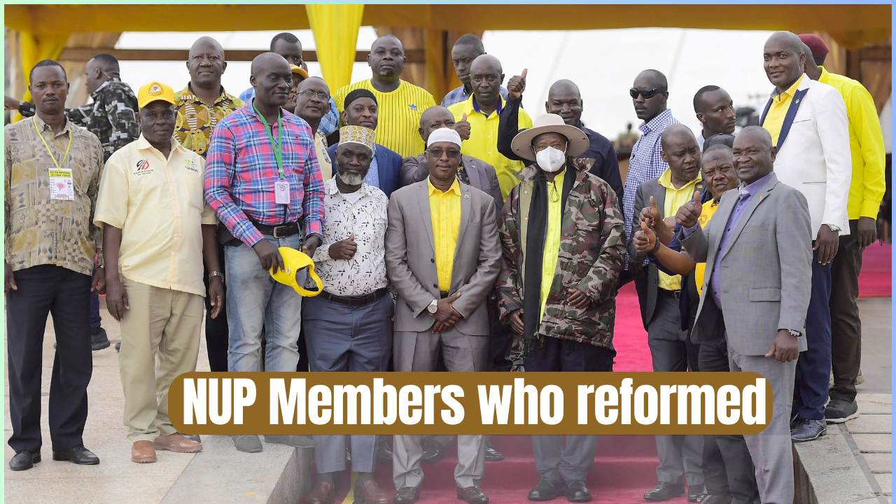 Museveni Commends Former NUP Members for Renouncing Opposition Politics