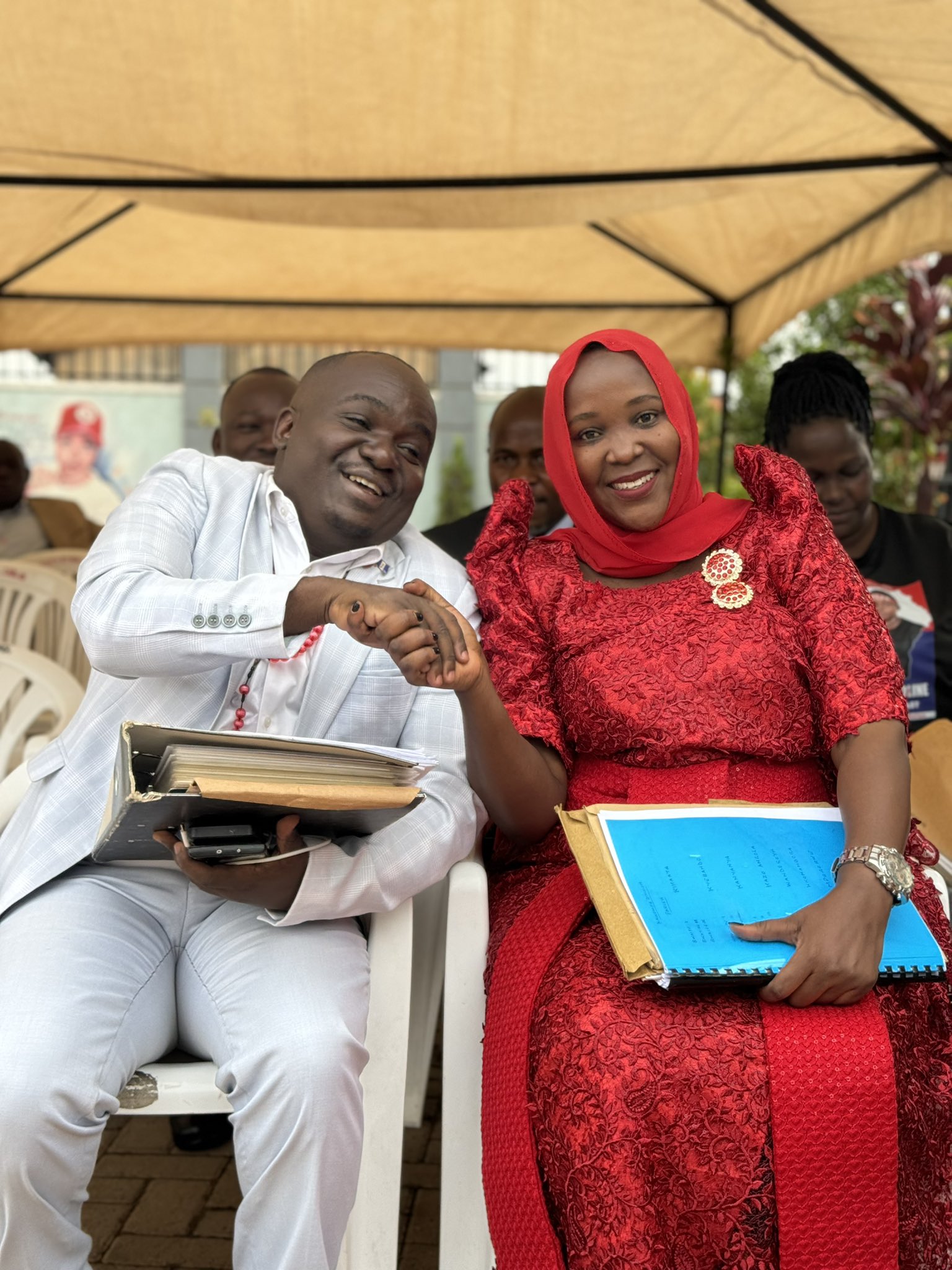 Shamim Malende Faces Vetting at NUP Headquarters