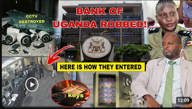 Thugs Break into Bank of Uganda Headquarters, Steal Laptops and Security Equipment Security Breach Raises Questions Over Insider Collusion at Fortified Central Bank