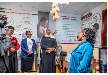 KCCA Opens Dedicated Breastfeeding Room at City Hall to Support Working Mothers