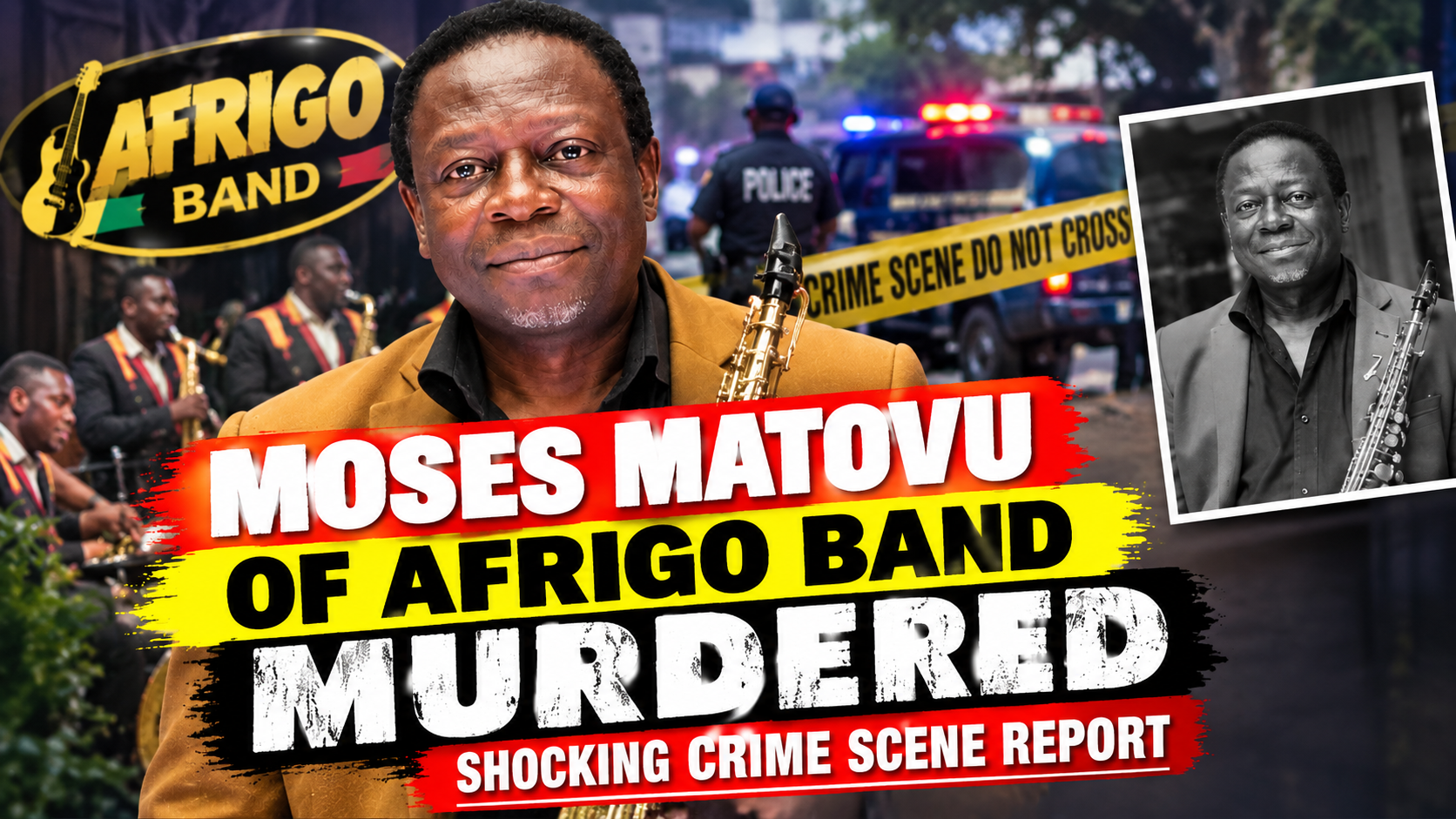Legendary Afrigo Band Founder Moses Matovu Murdered in Shocking Attack